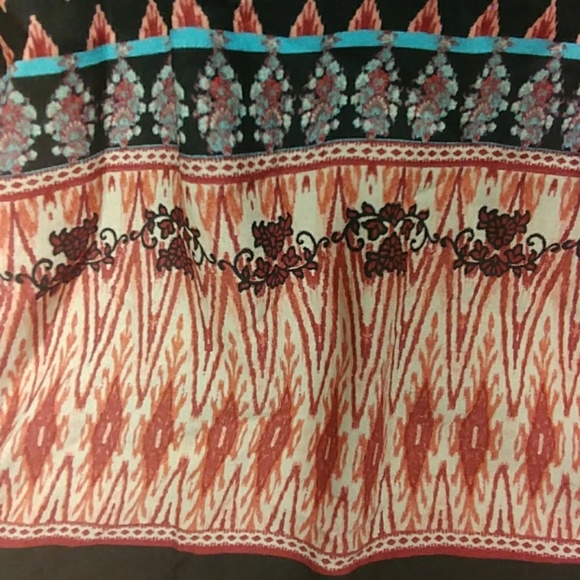 Lily Rose Printed Boho Dress-XS - Picture 7 of 8